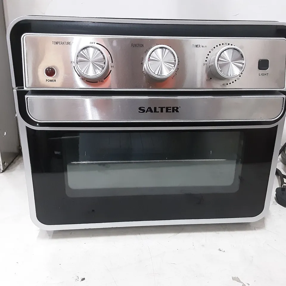 BOXED SALTER 22L AIR FRYER OVEN WITH ROTISSERIE