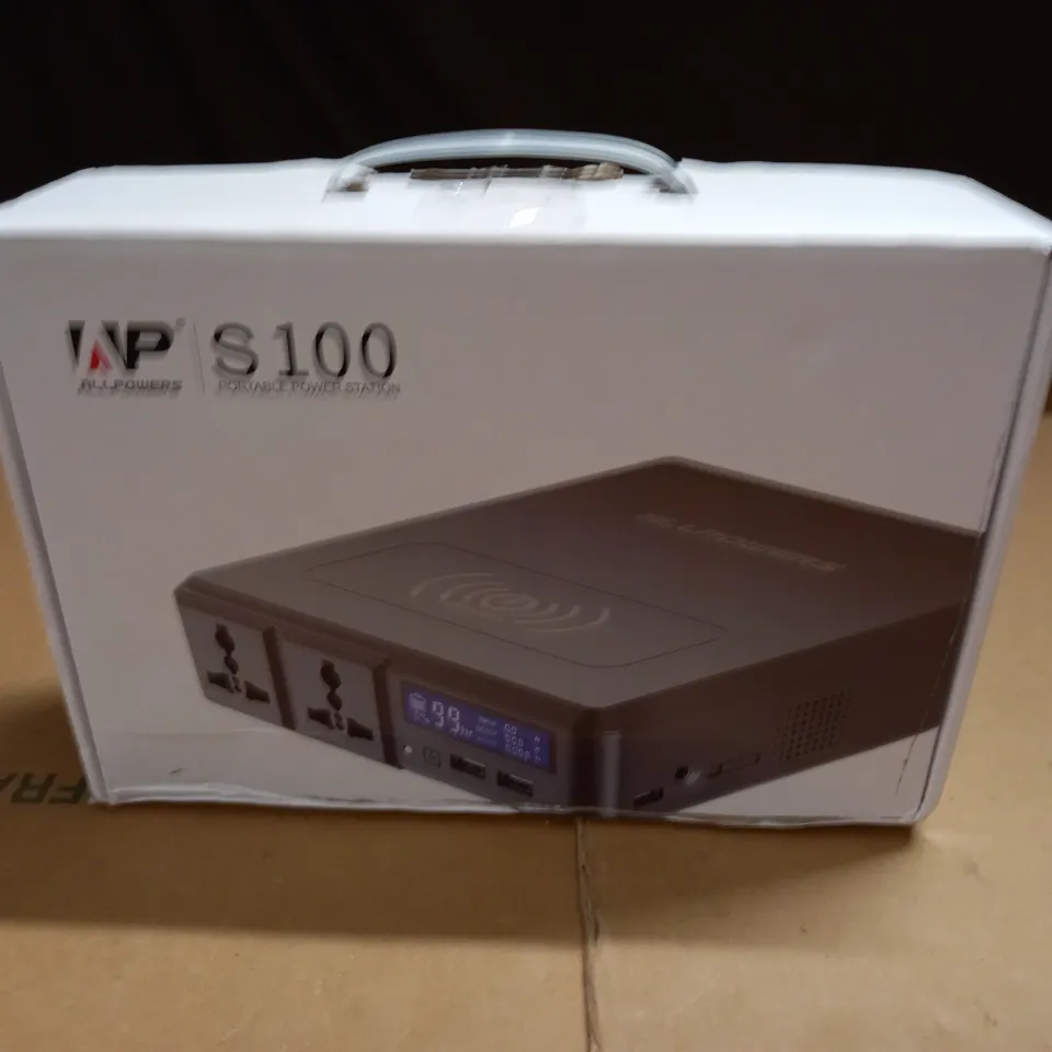 ALL POWERS S100 PORTABLE POWER STATION