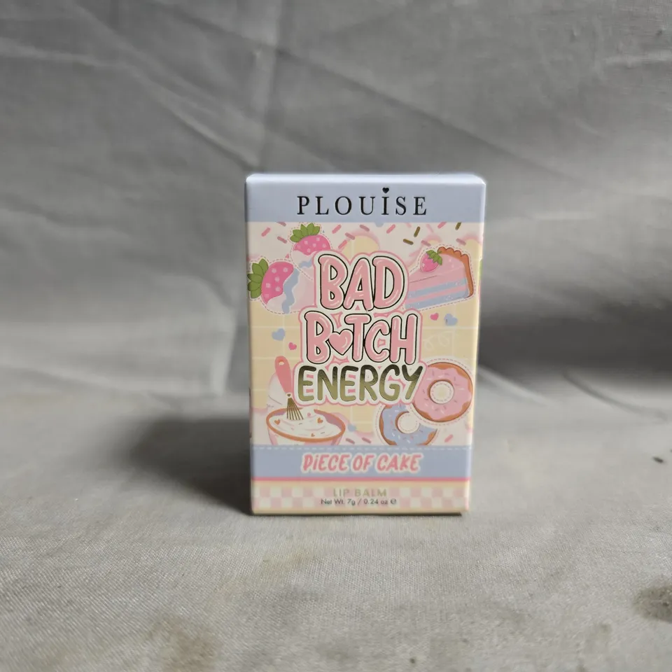 PLOUISE BAD BITCH ENERGY LIP BALM - PIECE OF CAKE