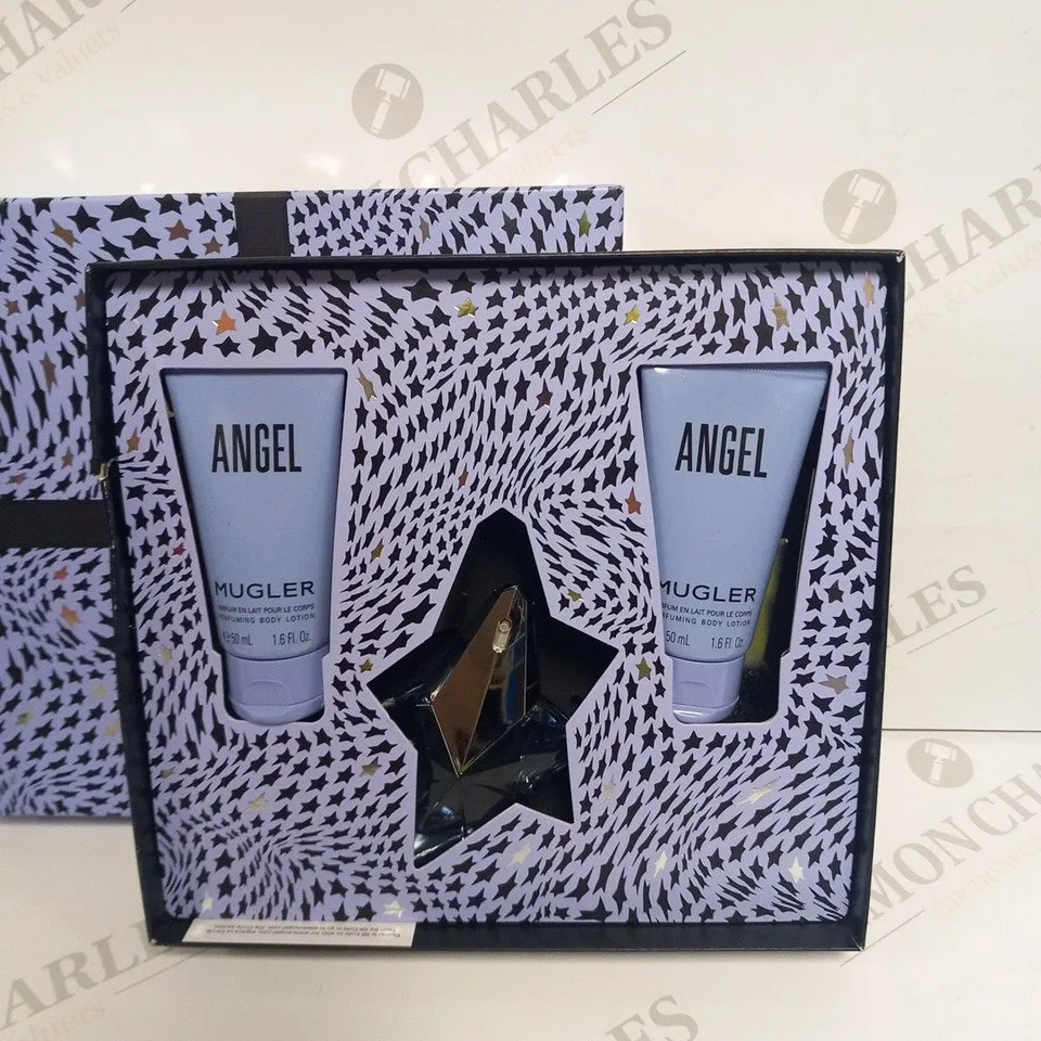 BOXED MUGLER ANGEL EAU DE PARFUM GIFT SET 