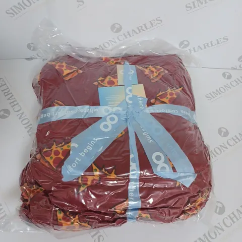 OODIE OVERSIZED WEARABLE BLANKET - SIZE NOT SPECIFIED - PIZZA PATTERN