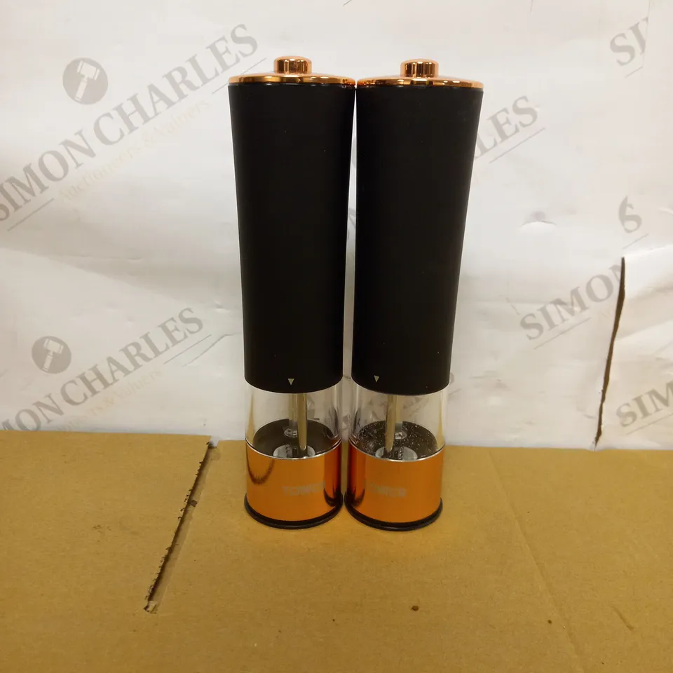 TOWER ELECTRIC SALT AND PEPPER MILL 