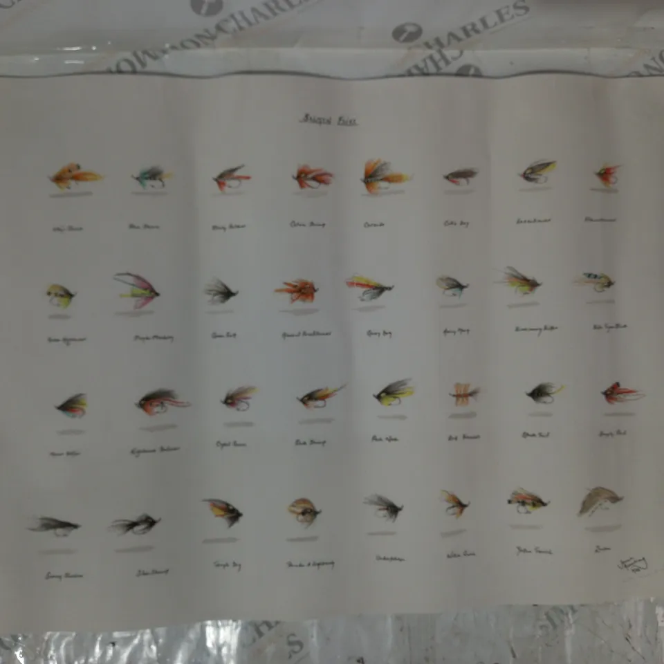 SIGNED LIMITED EDITION (21/25) SALMON FLIES ART PRINT