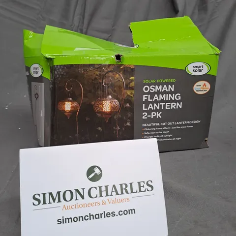 SMART SOLAR OSMAN SOLAR FLAMING LANTERN STAKE