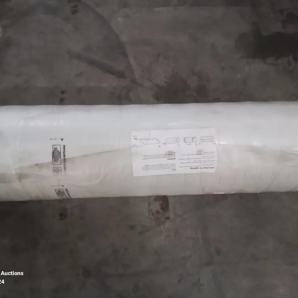 QUALITY BAGGED AND ROLLED STANDARD OPEN COIL DOUBLE MATTRESS 