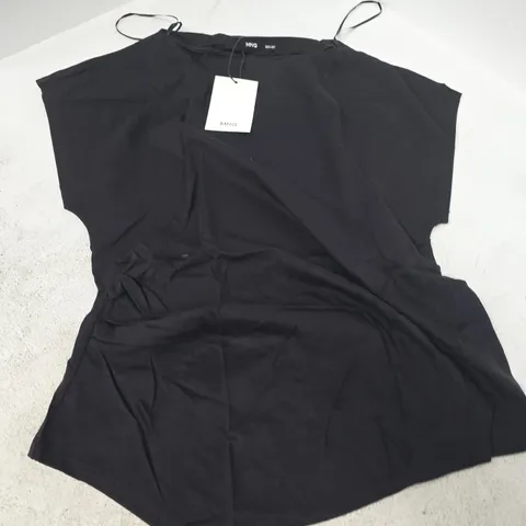 MNG BLACK TOP, WOMEN'S, UK SIZE L (EU L) – TAG ATTACHED