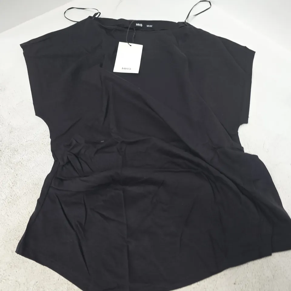 MNG BLACK TOP, WOMEN'S, UK SIZE L (EU L) – TAG ATTACHED