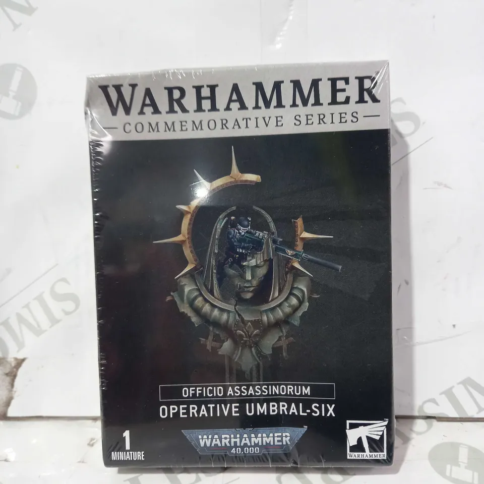 WARHAMMER 40K COMMEMORATIVE SERIES - OPERATIVE UMBRAL-SIX MINIATURE