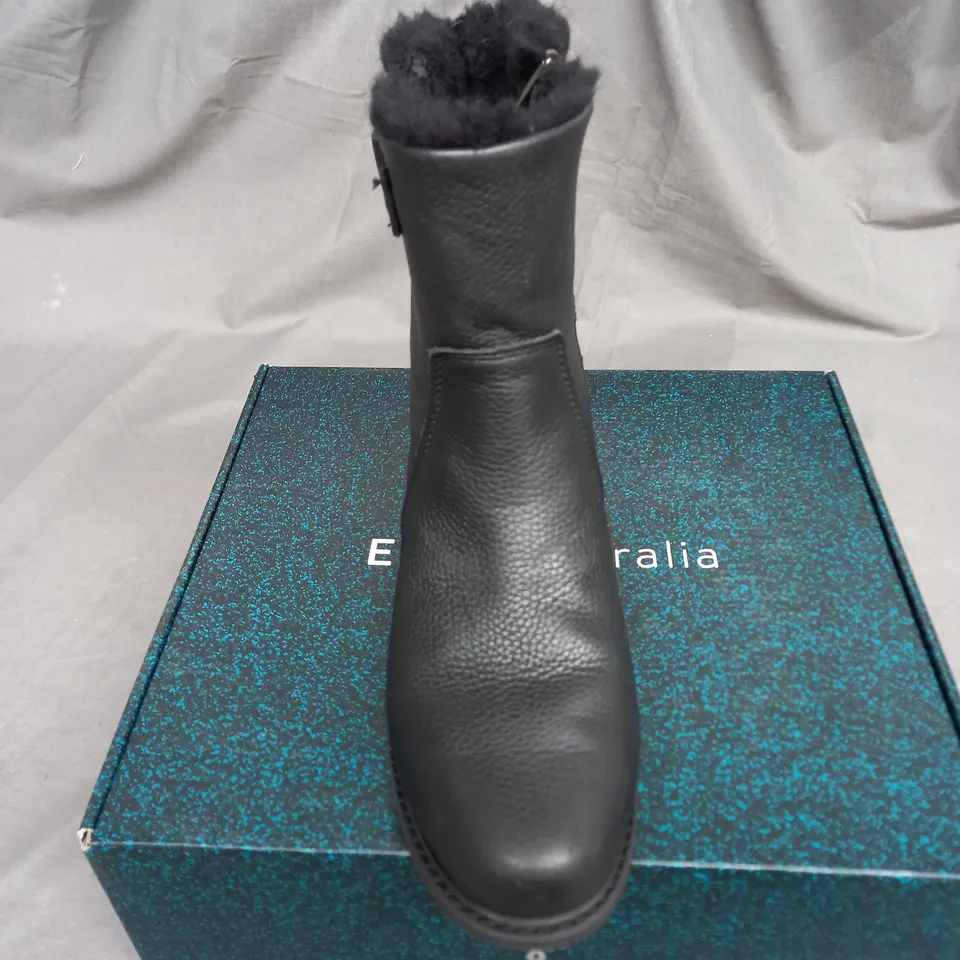 EMU AUSTRALIA BYRON BOOT IN BLACK SIZE 6