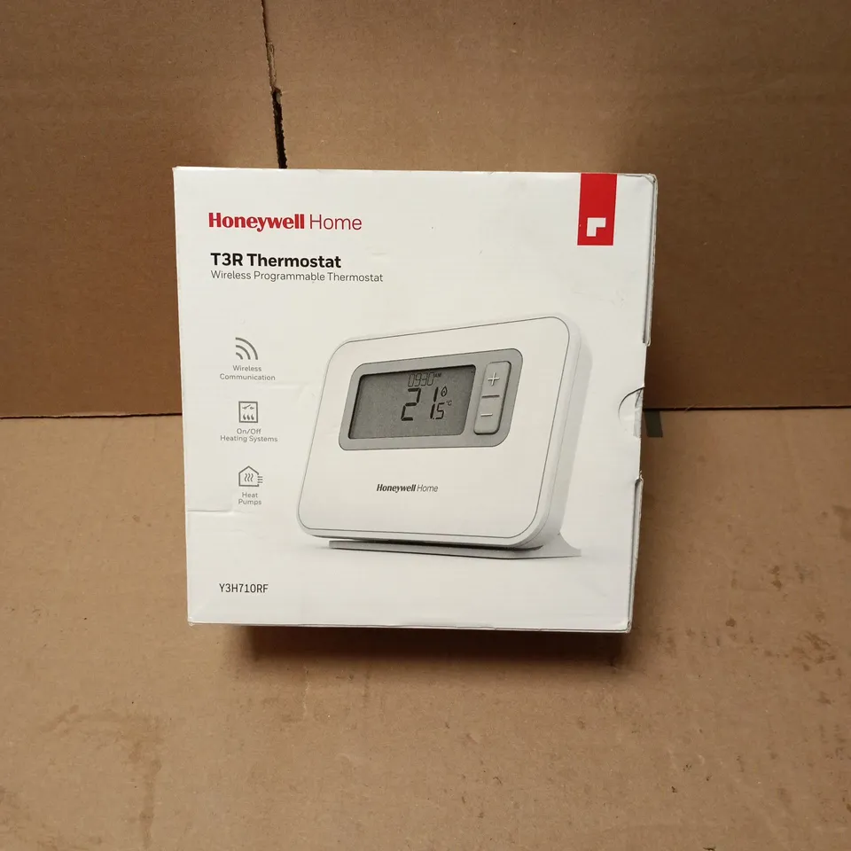 HONEYWELL HOME T3R THERMOSTAT – WIRELESS PROGRAMMABLE THERMOSTAT (BOXED)