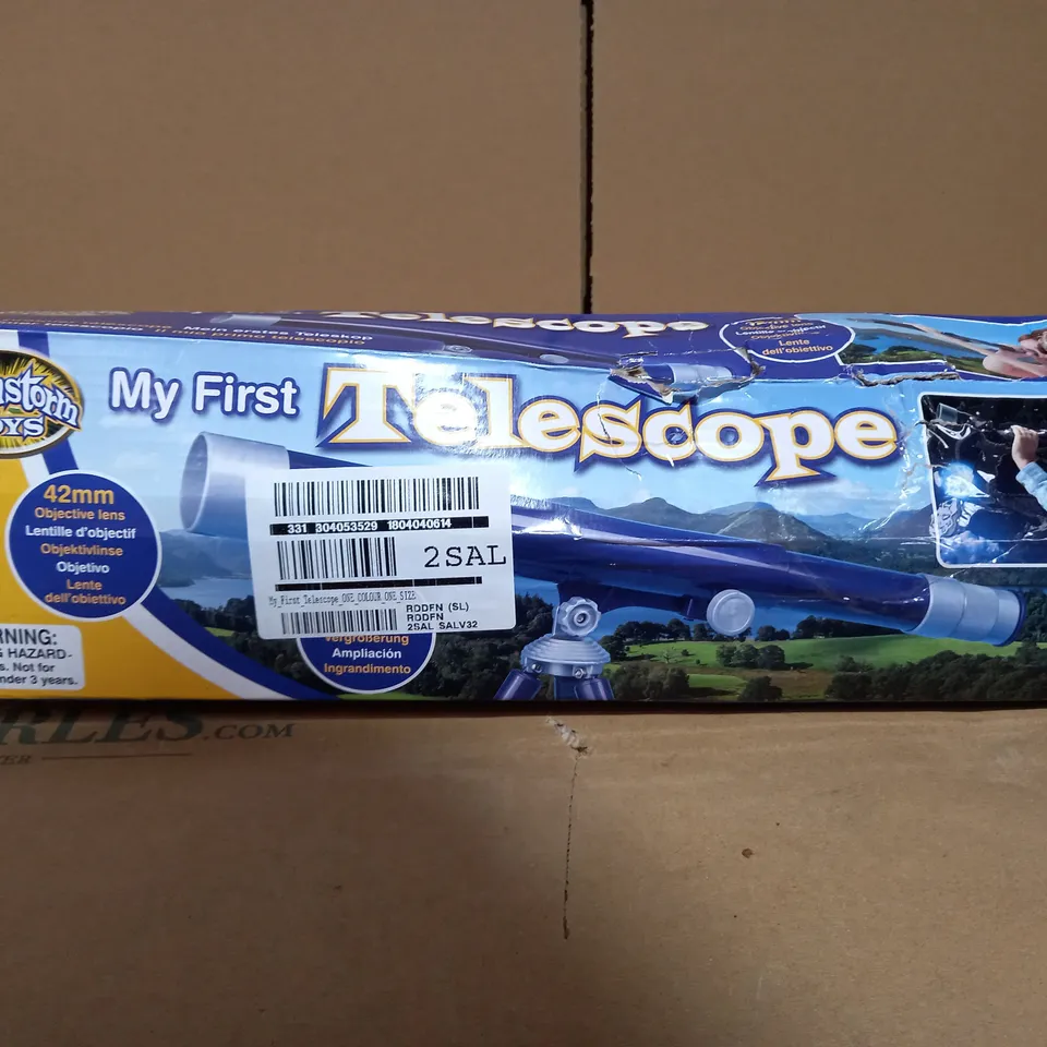 BRAINSTORM TOYS MY FIRST TELESCOPE RRP £34.99