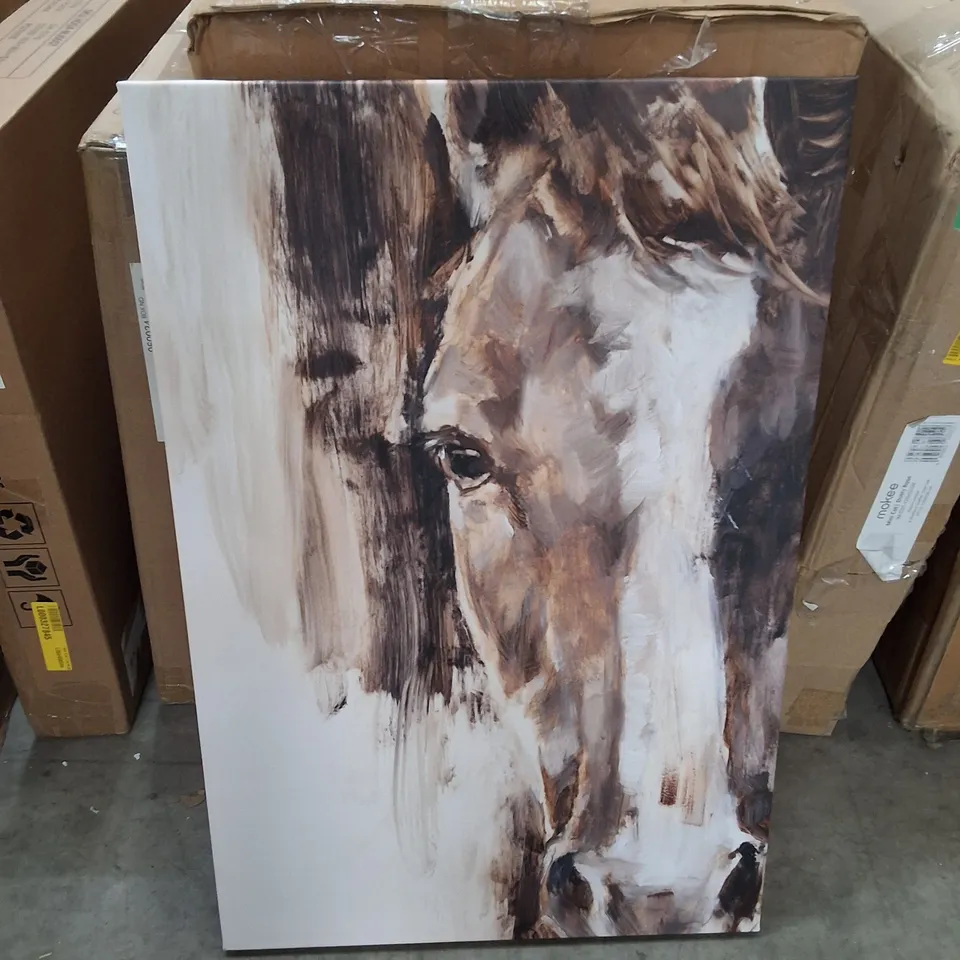 CROPPED EQUINE STUDY I BY ETHAN HARPER - WRAPPED CANVAS PRINT