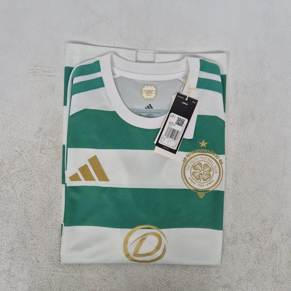 ADIDAS CELTIC FC 2026/27 HOME SHIRT SIZE LARGE