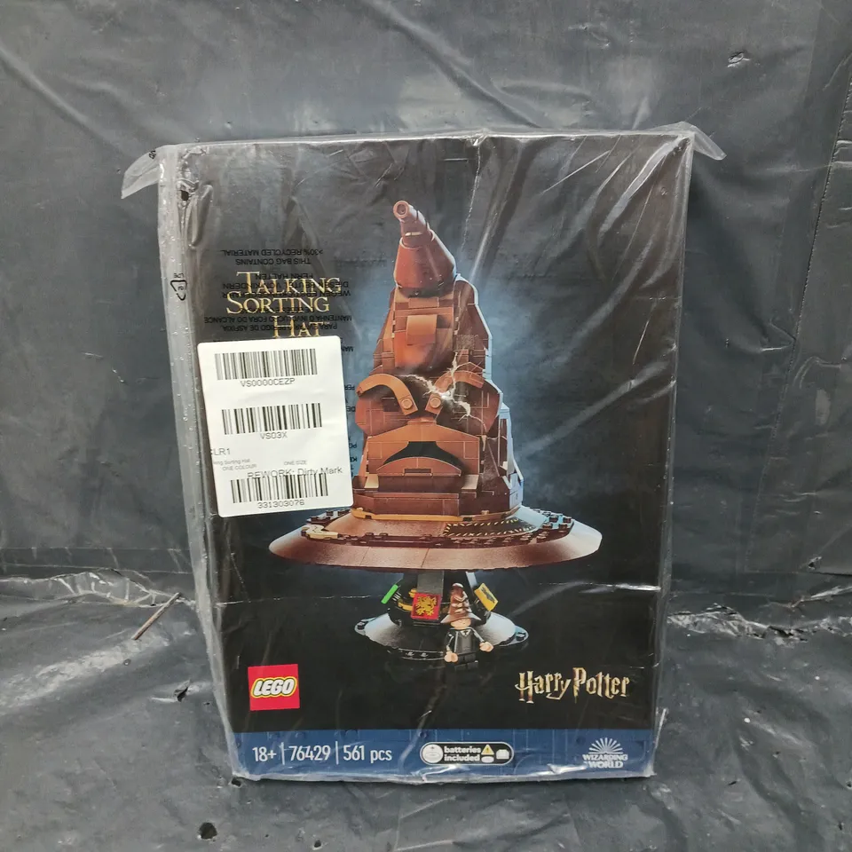 BOXED LEGO HARRY POTTER TALKING SORTING HAT - 76429