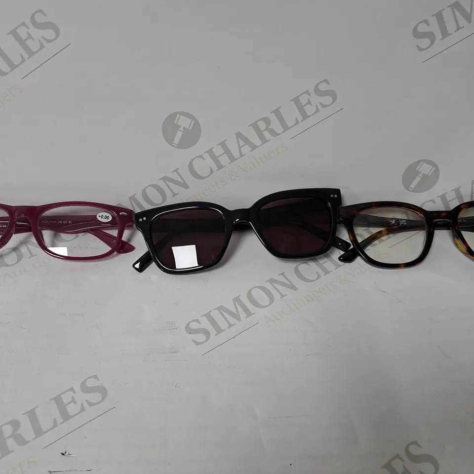 HUMMINGBIRD SUNGLASSE AND READING GLASSES 