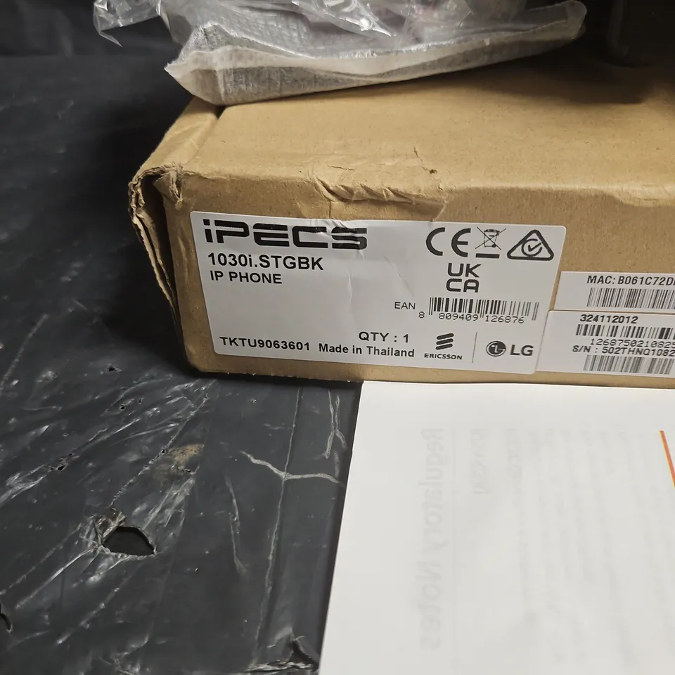 IPECS 1030I.STGBK IP PHONE – BLACK (BOXED)