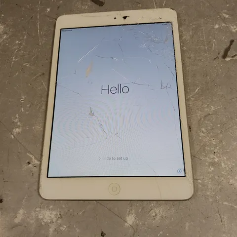 APPLE IPAD MINI CELLULAR WHITE - MODEL A1455 