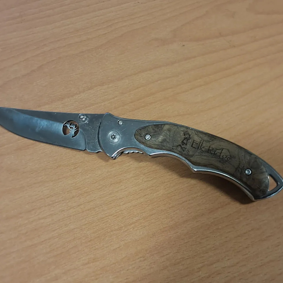 ELK RIDGE FOLDING NON-LOCKING POCKET KNIFE
