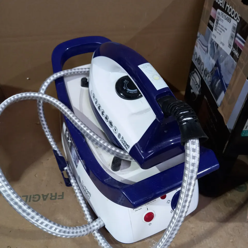 RUSSELL HOBBS STEAM GENERATOR IRON - PURPLE/WHITE