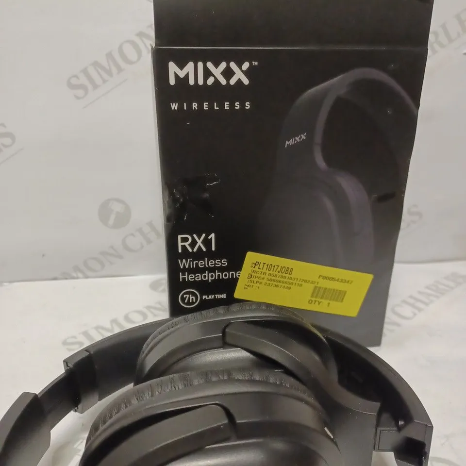 MIXX WIRELESS RX1 WIRELESS HEADPHONES