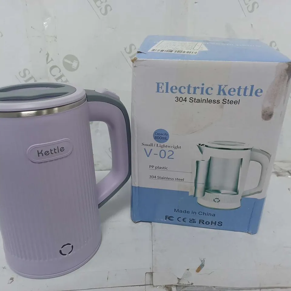 BOXED LILAC ELECTRIC KETTLE