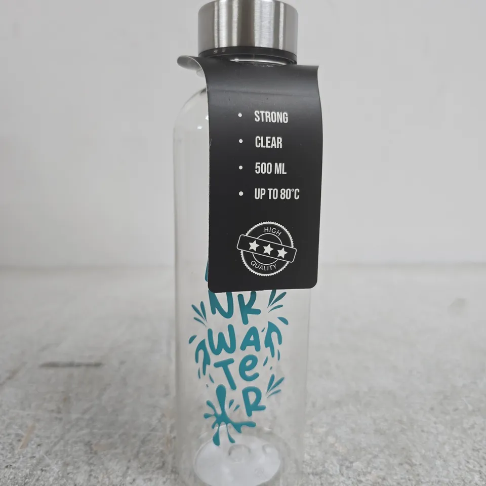STAINLESS STEEL BOTTLE CAPS WITH PLASTIC BOTTLE – BOX OF APPROXIMATELY 15