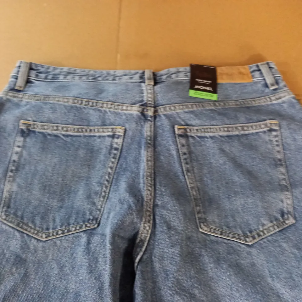 MONKL TAIKI HIGH WAIST STRAIGHT LEG JEANS - W36