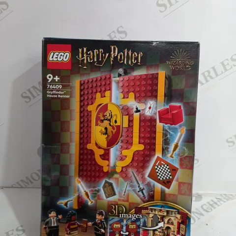 BOXED LEGO HARRY POTTER GRYFFINDOR HOUSE BANNER
