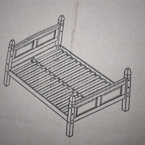 BOXED HASKELL HIGH END BED BOX 2 EUROPEAN KING SIZE