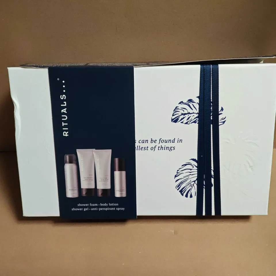 RITUALS 4-PIECE COSMETICS SET TO INCLUDE BODY WASH AND DEODERANT