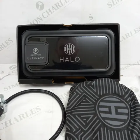 HALO BOLT ULTIMATE POWER BANK W/JUMP STARTER AIR COMPRESSOR & AC OUTLET