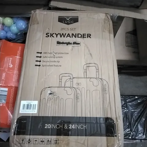 BOXED LUGG SKYWANDER HARDSHELL SUITCASE - ASSORTED COLOURS 