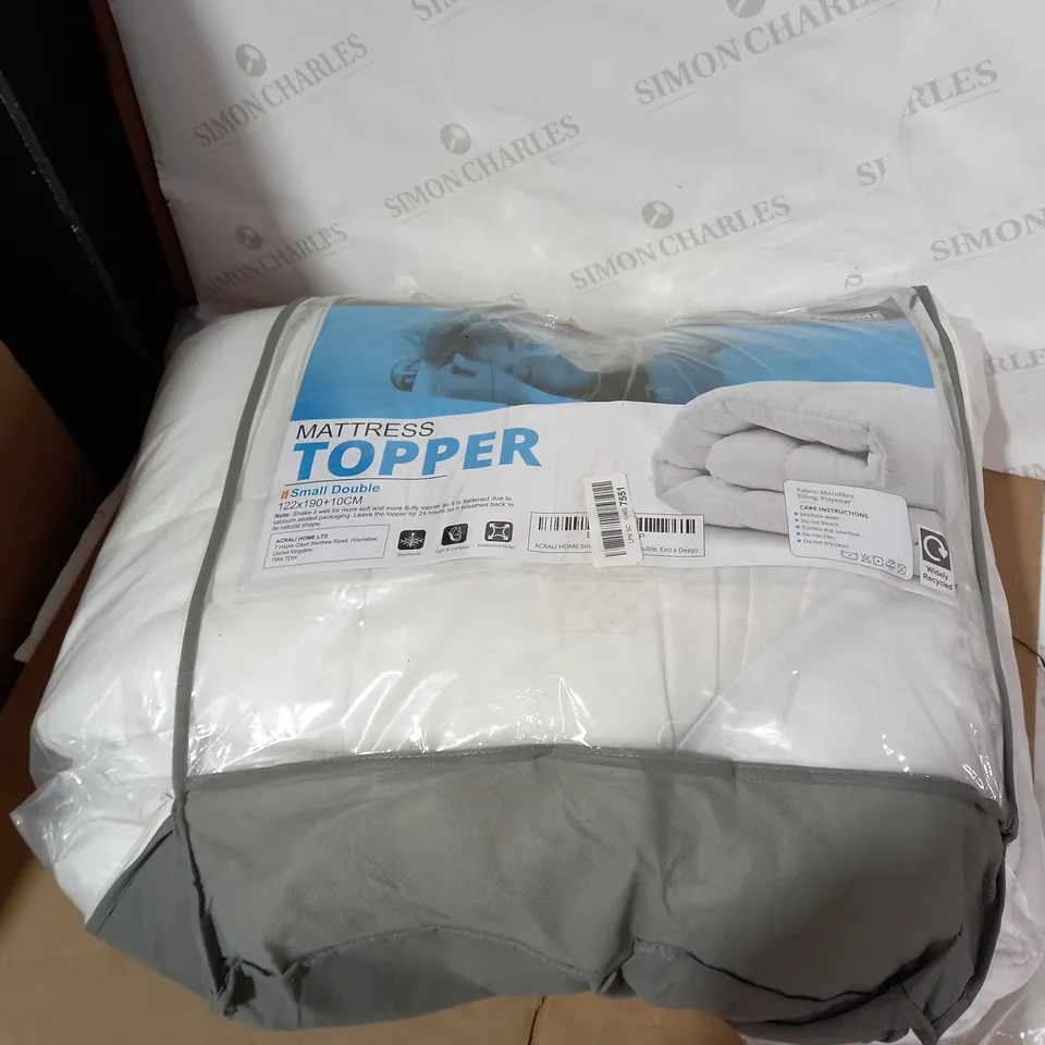 ACRALI HOME MATTRESS TOPPER SMALL DOUBLE