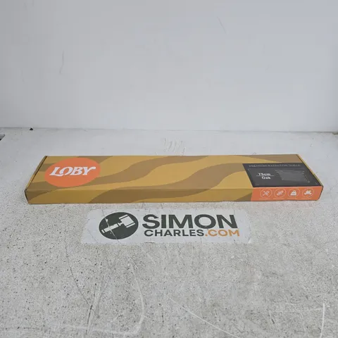 LOBBY PREMIUM RADIATOR SHELF – OAK, 75CM