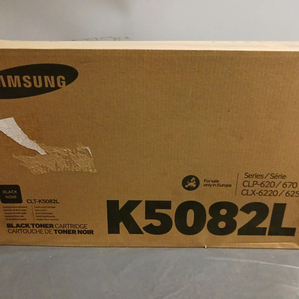 SEALED SAMSUNG K5082L BLACK TONER CARTRIDGE CLT-K5082L