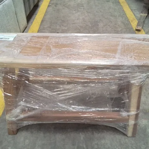 WRAPPED HOMESDIRECT365 SUAR WOOD SQUARE SLATE BENCH