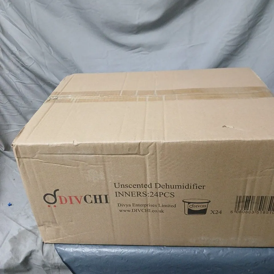 APPROXIMATELY 23 X DIVCHI UNSCENTED DEHUMIDIFIER BOXED