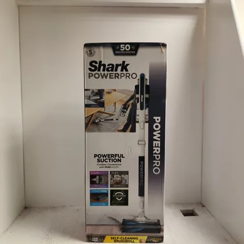 SHARK POWERPRO CORDLESS VACUUM CLEANER – BOXED