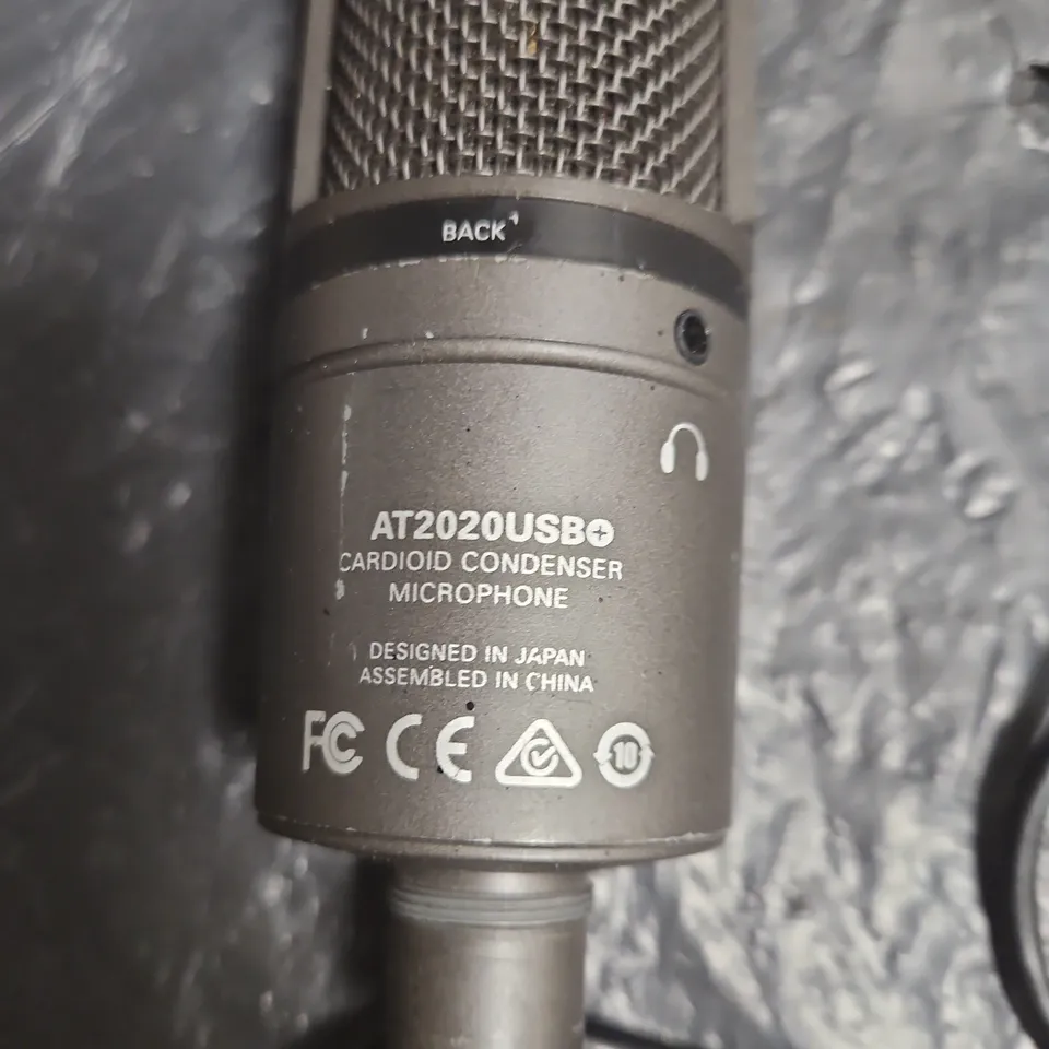 AUDIO-TECHNICA AT2020USB+ USB CONDENSER MICROPHONE