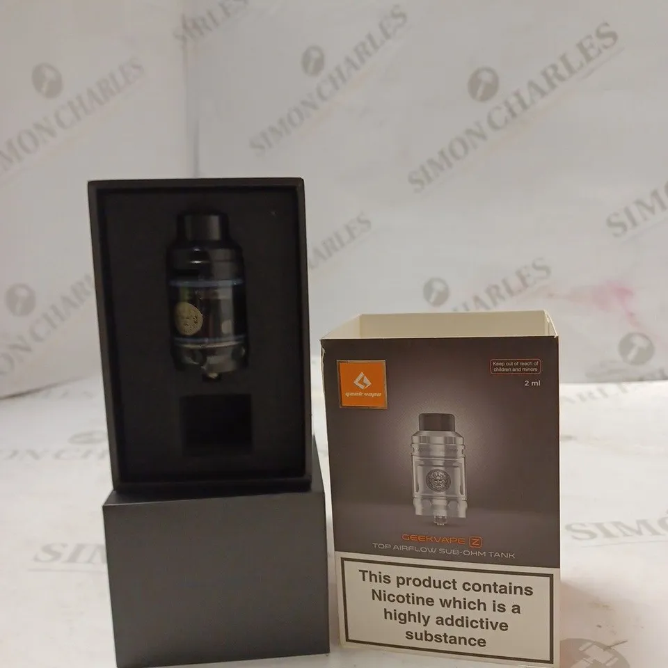 BOXED GEEK VAPE GEEKVAPE Z TOP AIRFLOW SUB-OHM TANK - BLACK.