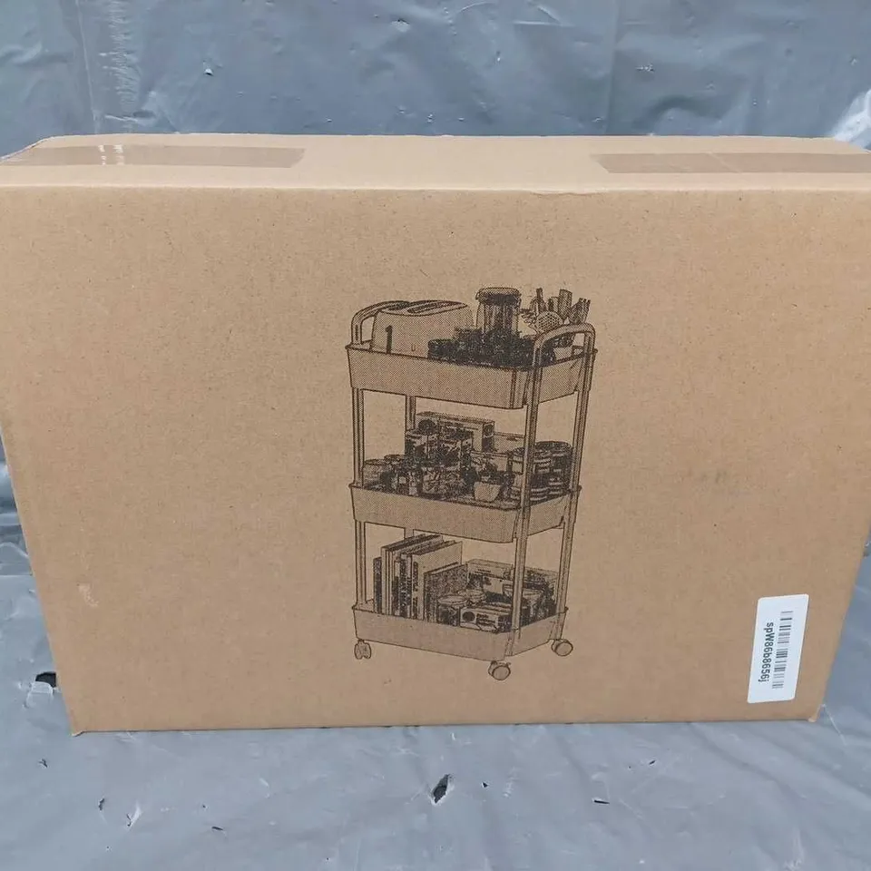 BOXED FOOD STORAGE SERVICE TROLLEY