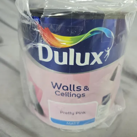 DULUX WALLS & CEILINGS MATT EMULSION – PRETTY PINK, 2.5L