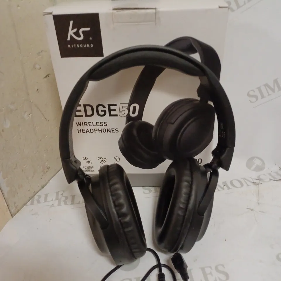 KITSOUND EDGE50 WIRELESS HEADPHONES 