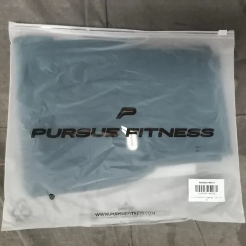 PURSUE FITNESS SCRUNCH SEAMLESS LEGGINGS IN DARK TEAL SIZE MEDIUM