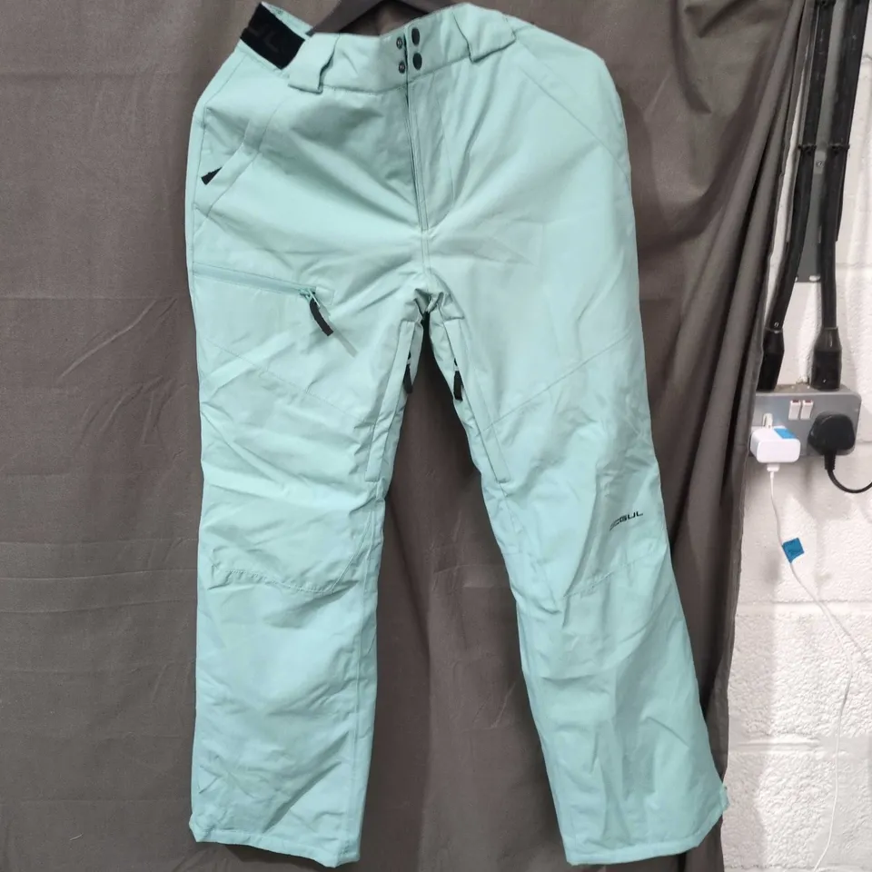 GUL POWDER PANT – LIGHT BLUE SNOW/SKI TROUSERS – UK 10 (S)