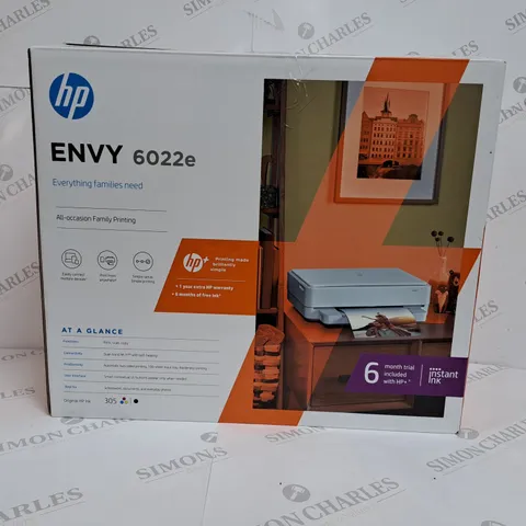 BOXED HP ENVY 6022e PRINTER