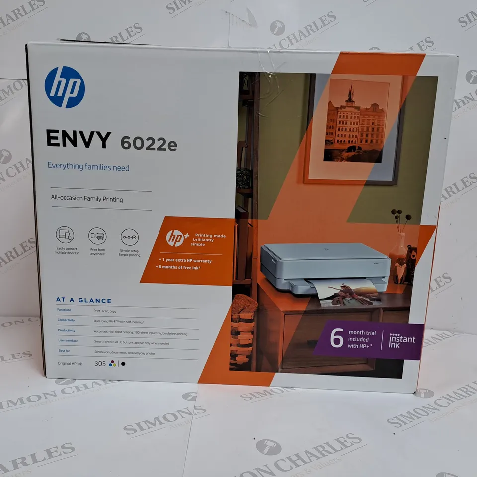BOXED HP ENVY 6022e PRINTER