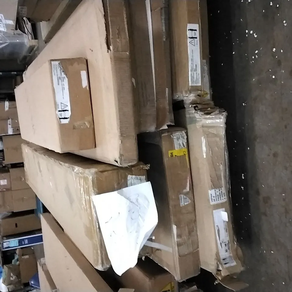PALLET OF ASSORTED FLATPACK BOXED FURNITURE PARTS