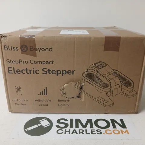 BLISS & BEYOND STEPPRO COMPACT ELECTRIC STEPPER – BOXED