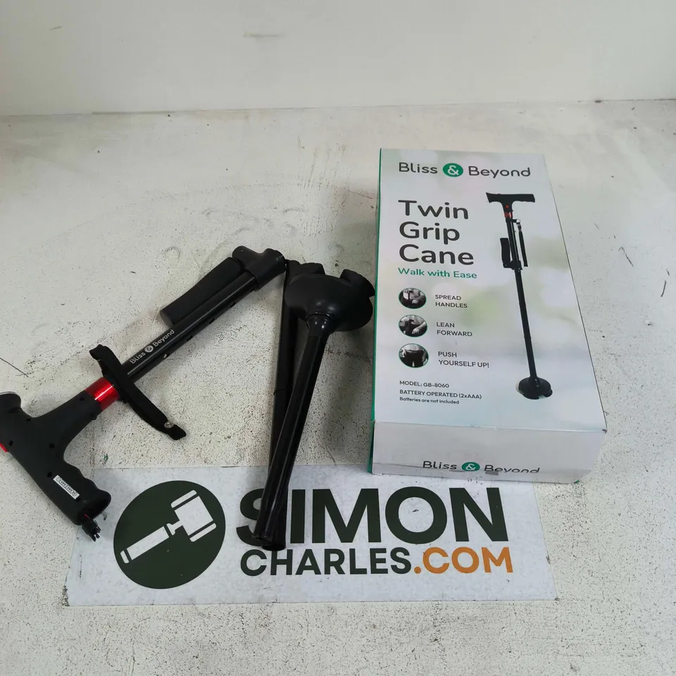 BLISS & BEYOND TWIN GRIP CANE